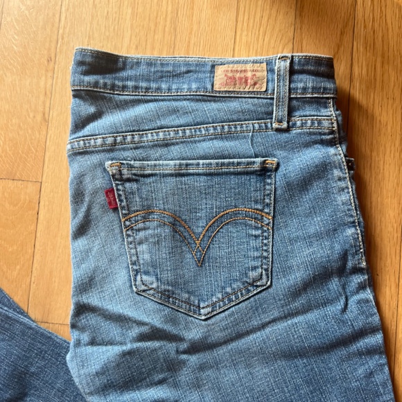 Levis too super low 524  Red Tab Jeans Jr Sz 15M - Picture 2 of 7